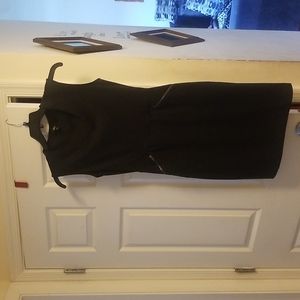 Black short sleeve dress